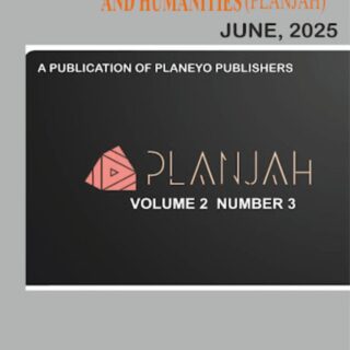 Planjah Volume 2, Number 3, June, 2025