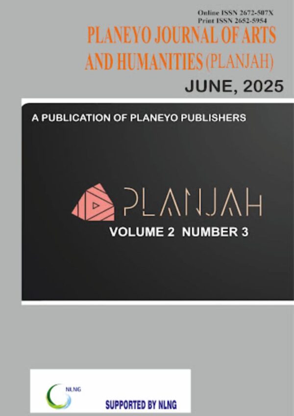 Planjah Volume 2, Number 3, June, 2025